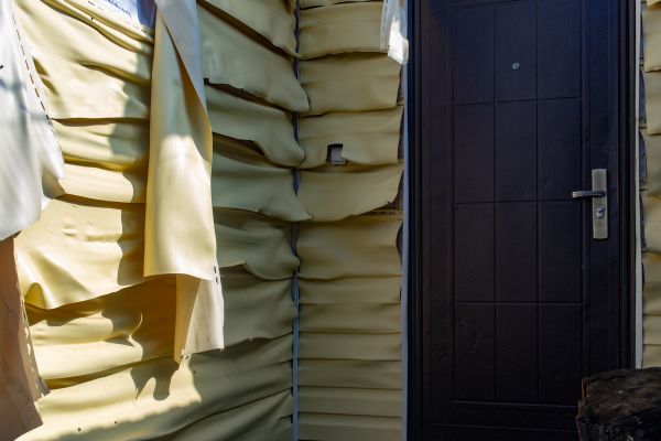 Melted Siding Replacement in Newark